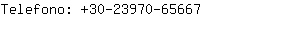 Telefono: 30-23970-6....