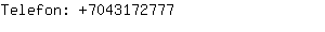 Telefon: 704317....