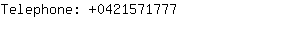 Telephone: 042157....