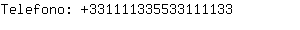 Telefono: 33111133553311....