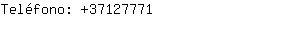 Teléfono: 3712....
