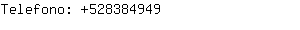 Telefono: 52838....
