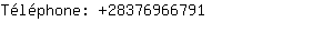 Téléphone: 2837696....