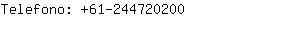 Telefono: 61-24472....