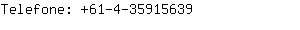Telefone: 61-4-3591....