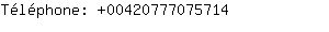 Tlphone: 0042077707....
