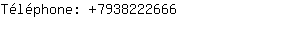 Téléphone: 793822....
