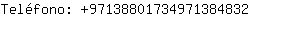 Telfono: 9713880173497138....