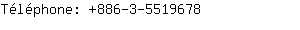 Tlphone: 886-3-551....