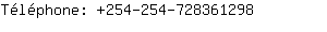 Tlphone: 254-254-72836....