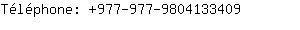 Tlphone: 977-977-980413....
