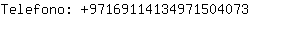 Telefono: 9716911413497150....
