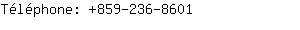 Téléphone: 859-236-....
