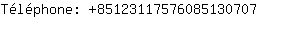 Tlphone: 8512311757608513....