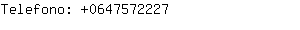 Telefono: 064757....