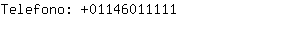 Telefono: 0114601....