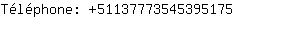Tlphone: 5113777354539....