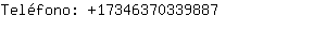 Teléfono: 1734637033....
