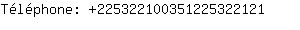 Tlphone: 22532210035122532....