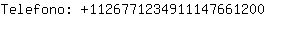 Telefono: 112677123491114766....