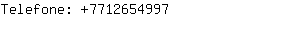 Telefone: 771265....
