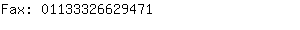 Fax: 0113332662....