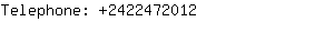 Telephone: 242247....