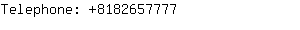 Telephone: 818265....
