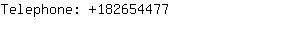 Telephone: 18265....