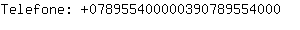 Telefone: 07895540000039078955....
