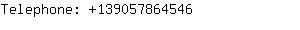 Telephone: 13905786....