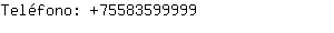 Teléfono: 7558359....