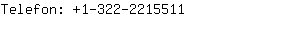Telefon: 1-322-221....