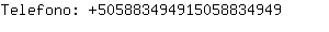 Telefono: 50588349491505883....