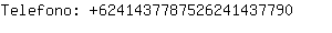 Telefono: 624143778752624143....