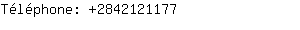Téléphone: 284212....