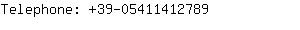 Telephone: 39-0541141....