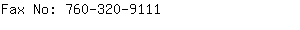 Fax No: 760-320-....