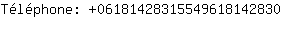 Tlphone: 0618142831554961814....