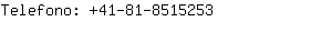 Telefono: 41-81-851....