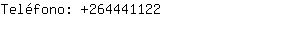 Teléfono: 26444....