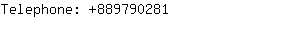 Telephone: 88979....