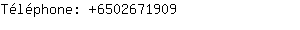 Téléphone: 650267....