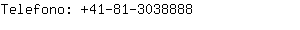 Telefono: 41-81-303....