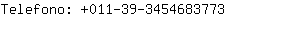 Telefono: 011-39-345468....