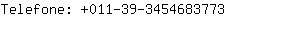 Telefone: 011-39-345468....