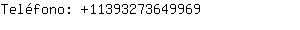 Teléfono: 1139327364....