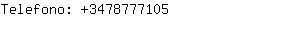 Telefono: 347877....