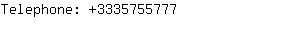 Telephone: 333575....
