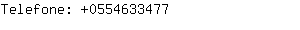Telefone: 055463....